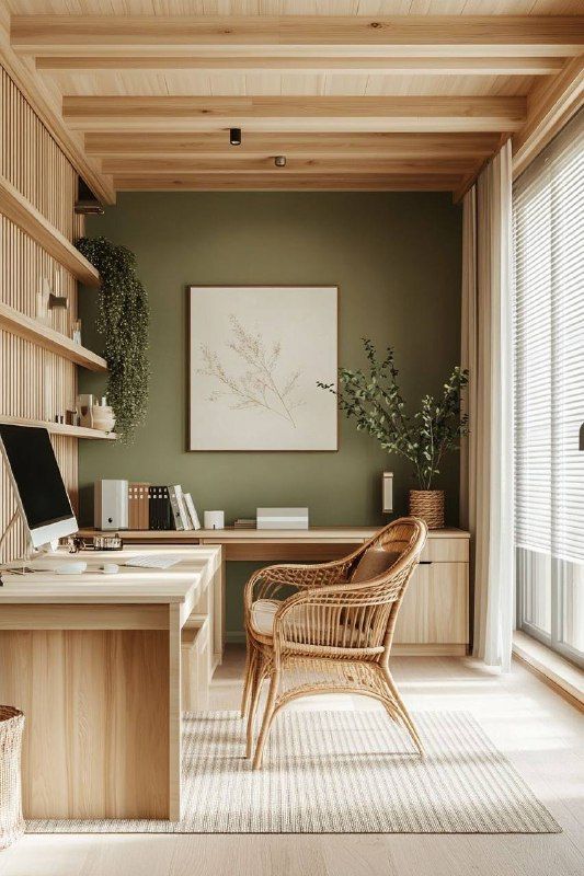 Studio redesigned in Japandi style